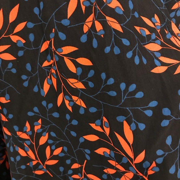 Lularoe Joy Vest XL Black Blue Red Duster - Picture 5 of 9